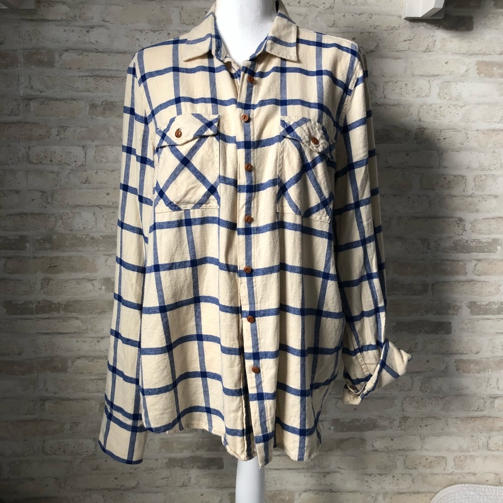 J. Crew Plaid Button Down